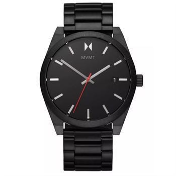 Element Sort rustfri stål  Miyota Quartz, batteridrevet Herre ur fra MVMT, 28000039-D